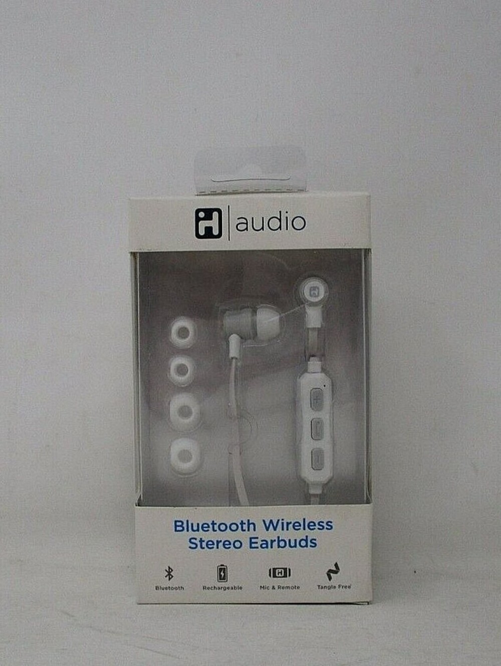 H Audio Bluetooth Wireless Stereo Earbuds (White)